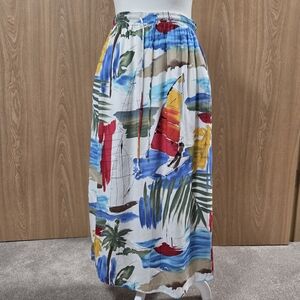 Vintage Sail Boat Skirt